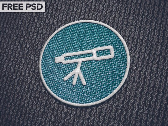 Download Free Cloth Patch PSD Mockup - PlanetMockup