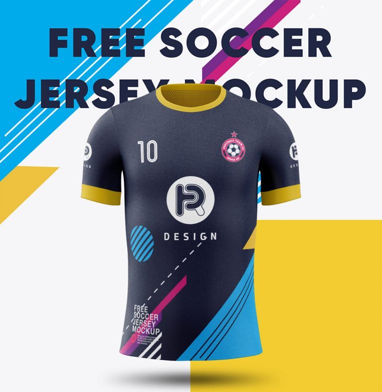 Download Soccer Jersey Free PSD Mockup - PlanetMockup