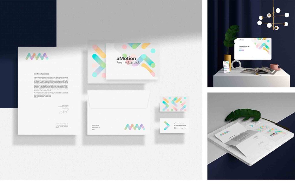 Download Stationary Free PSD Mockup - PlanetMockup